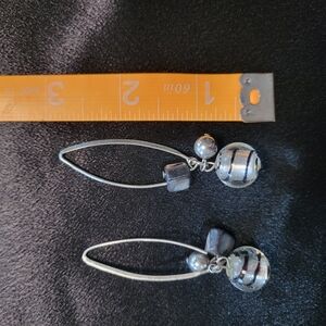 Elegant Silver Dangle Earrings